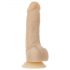 Naked Addiction Rotating 7 - vibromasseur rechargeable et rotatif (18 cm) - naturel