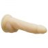 Naked Addiction Rotating 7 - vibromasseur rechargeable et rotatif (18 cm) - naturel