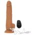 Addiction Nue Thrusting 9 - vibromasseur à pulsations radio - sombre (23cm)