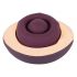 Belou - vibromasseur rotatif rechargeable pour vulve (violet)