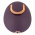 Belou - vibromasseur rotatif rechargeable pour vulve (violet)