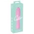 Cuties Mini 3 - vibromasseur nervuré rechargeable et étanche (rose)