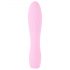 Cuties Mini 3 - vibromasseur nervuré rechargeable et étanche (rose)