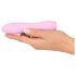 Cuties Mini 3 - vibromasseur nervuré rechargeable et étanche (rose)