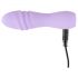 Cuties Mini 3 - vibromasseur spiralé rechargeable et étanche (violet)