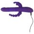 VIBRATOUR Triple – vibrateur rechargeable à triple bras (violet)