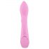 SMILE Gode vibrant rechargeable avec stimulateur clitoridien (rose)