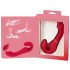 Strapless You2Toys - Vibromasseur sans bretelles, rechargeable avec télécommande (rouge)