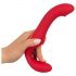 Strapless You2Toys - Vibromasseur sans bretelles, rechargeable avec télécommande (rouge)