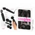 Couples Choice - Vibrateur massant rechargeable avec fonction chauffante (noir)