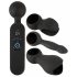 Couples Choice - Vibrateur massant rechargeable avec fonction chauffante (noir)