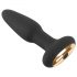 ANOS - vibromasseur anal étanche rechargeable (noir)