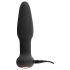 ANOS - vibromasseur anal étanche rechargeable (noir)