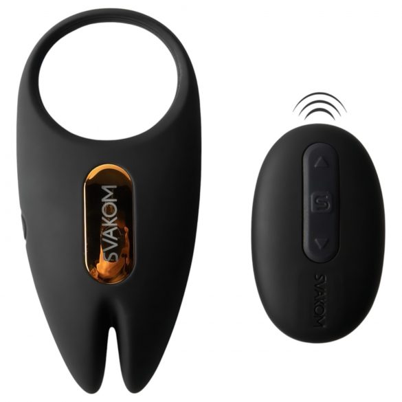 Svakom Winni 2 - anneau pénien vibrant intelligent avec télécommande (noir)