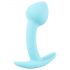 Plug Anal Mini Cuties - plug anal en silicone - bleu (2,6 cm)