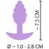 Plug Anal Mini Cuties - plug anal en silicone - violet (2,8 cm)