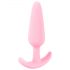 Boutonnière Miniature Cuties - plug anal en silicone - rose (2,1 cm)