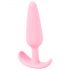 Boutonnière Miniature Cuties - plug anal en silicone - rose (2,1 cm)