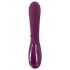 SOURIRE - vibrateur rechargeable à 3 moteurs avec stimulateur de clitoris (violet)