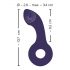 SMILE - Vibromasseur rechargeable pour points G et P (violet)