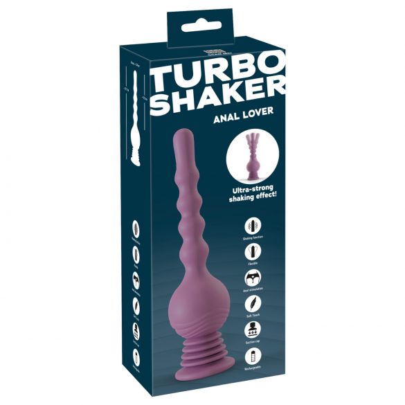 You2Toys Turbo Shaker - vibromasseur anal (violet)