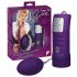 You2Toys - Œuf vibrant en velours violet - soyeux