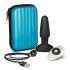 b-Vibe - vibromasseur anal à perles rotatives rechargeable (noir)