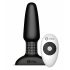 b-Vibe - vibromasseur anal à perles rotatives rechargeable (noir)