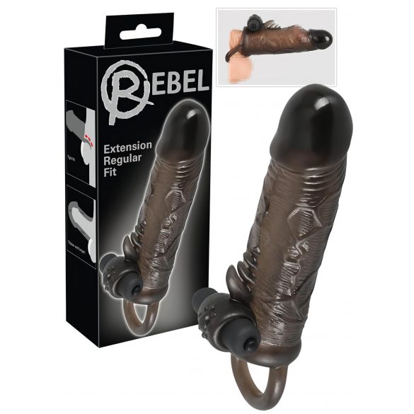 Rebel Regular - Gaine pénienne vibrante (19 cm)