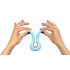 Mini G-vibe - Vibromasseur en silicone USB (menthe)