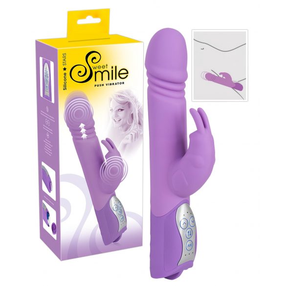 SMILE Push - vibrateur clitoridien avec bras (violet)