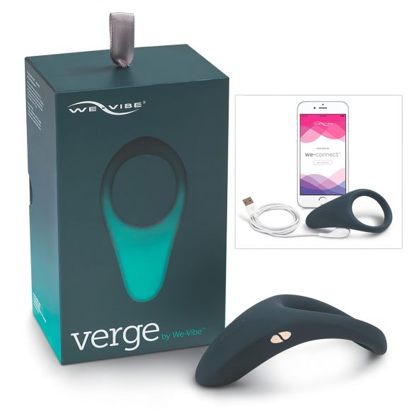 We-Vibe Verge – anneau pénien vibrant rechargeable (gris)