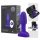 b-Vibe Rimming - Vibromasseur anal à perles rotatives (violet)