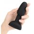 b-Vibe Rimming - vibromasseur anal à perles rotatives (noir)