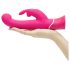 Happyrabbit Point G - Vibrateur étanche avec stimulateur clitoridien (rose)