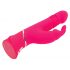 Happyrabbit Thrusting - vibromasseur à batterie avec stimulateur clitoridien (rose)