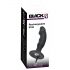 Black Velvet - vibromasseur anal avec pénis rechargeable (noir)