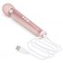 Le Wand Petite - vibromasseur rechargeable exclusif (or rose)