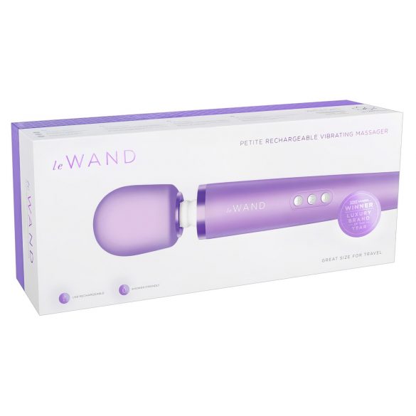 Le Wand Petite - masseur vibrant exclusif et rechargeable (violet)