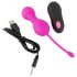 Boules d'Amour SMILE - Œuf Vibrant Rechargeable (rose)