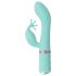 Pillow Talk Kinky - vibromasseur point G avec double moteur, rechargeable (turquoise)