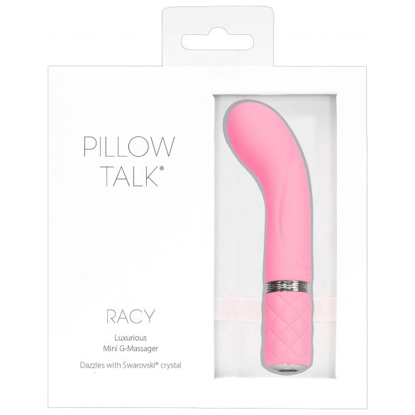 Pillow Talk Racy - Vibromasseur rechargeable pour point G (rose)