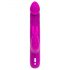 Happyrabbit Réaliste Slim - Vibrateur rechargeable avec stimulateur clitoridien (violet)