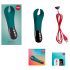 Fun Factory Manta - vibreur pour gland (turquoise-noir)