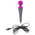 PalmPower Wand - vibromasseur massant avec powerbank (rose-gris)