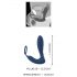 Plug Prostate - Vibrateur Anal avec Anneau Pénien (Bleu)