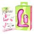 SMILE G-Spot Panty - vibromasseur rechargeable et télécommandé à attacher (rose)