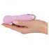 Cuties Mini Rose - vibrateur ondulé rechargeable (rose)