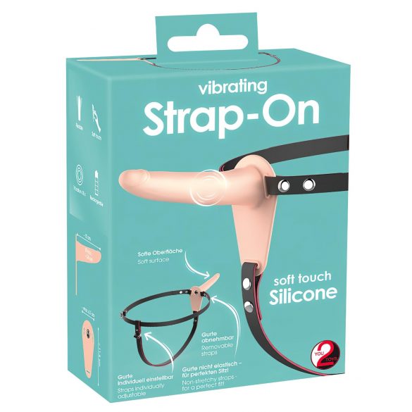 You2Toys - Vibromasseur Rechargeable à Sangles (naturel)