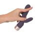 You2Toys Elegant Double - vibromasseur rechargeable avec stimulateur clitoridien (violet foncé)